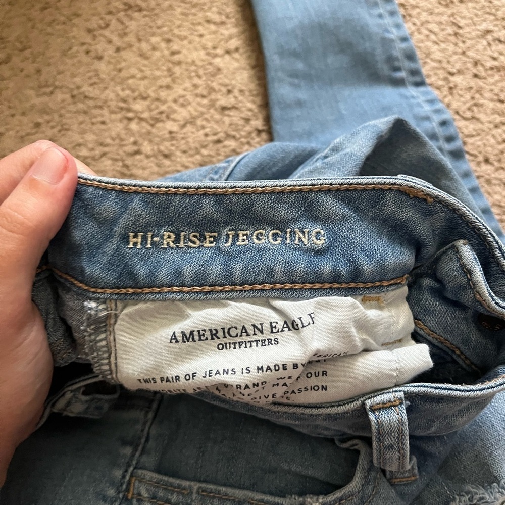 AEO Ripped Hi-rise Jeggings - Picture 10 of 11